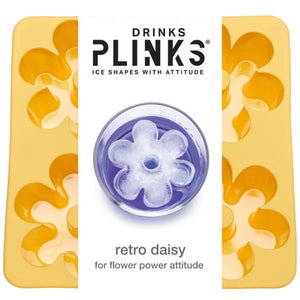 Buttercup Yellow Retro Daisy Ice Cube Tray