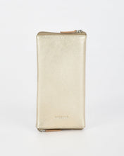 Load image into Gallery viewer, Gold Dublin Soft Leather Double Sided Glasses Case - Cobb &amp; Co