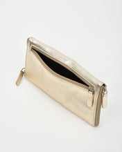 Load image into Gallery viewer, Gold Dublin Soft Leather Double Sided Glasses Case - Cobb &amp; Co