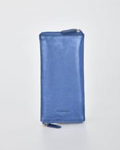 Load image into Gallery viewer, Blue Dublin Soft Leather Double Sided Glasses Case - Cobb &amp; Co