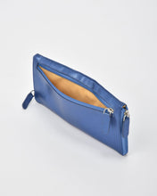 Load image into Gallery viewer, Blue Dublin Soft Leather Double Sided Glasses Case - Cobb &amp; Co