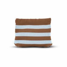 Load image into Gallery viewer, Sky Blue &amp; Chocolate Dumpling Pouch