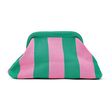 Load image into Gallery viewer, Pink &amp; Green Dumpling Clutch Bag