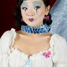 Load image into Gallery viewer, Pink Polka Dot Bow Simplified Mini Brooch - Erstwilder A Day At The Fair