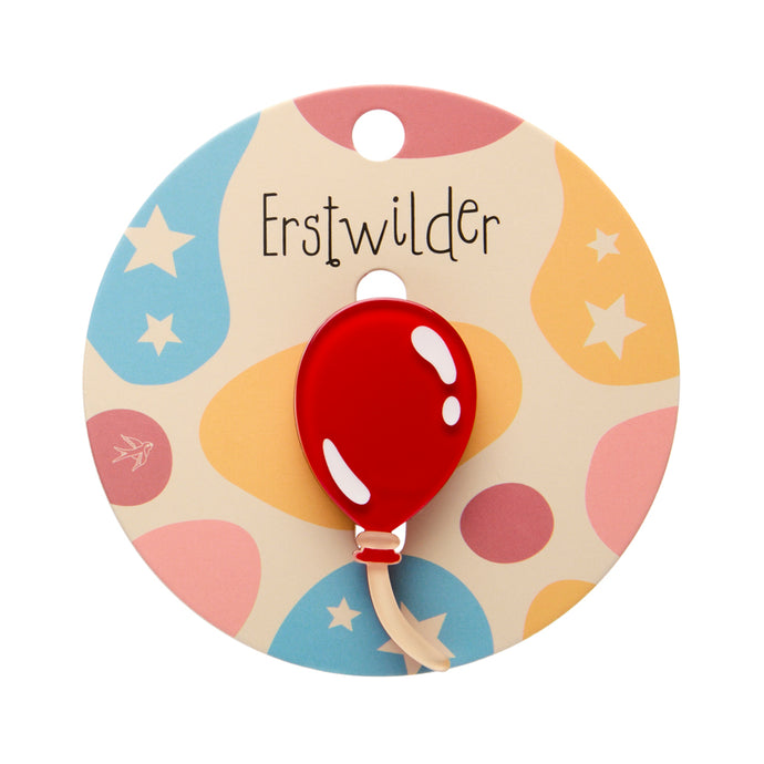 Balloon Simplified Mini Brooch - Erstwilder A Day At The Fair