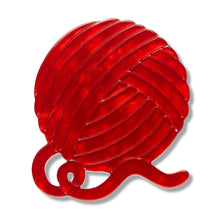 Load image into Gallery viewer, Ball of Yarn Simplified Mini Brooch - Erstwilder Arts &amp; Crafts Part 2