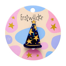 Load image into Gallery viewer, Wizard Hat Simplified Mini Brooch - Erstwilder x Pete Cromer 'Fairy Tales' Part 2