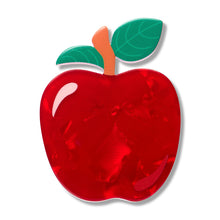 Load image into Gallery viewer, Apple Simplified Mini Brooch - Erstwilder x Pete Cromer 'Fairy Tales' Part 2