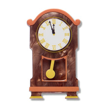 Load image into Gallery viewer, Clock Simplified Mini Brooch - Erstwilder x Pete Cromer 'Fairy Tales' Part 2
