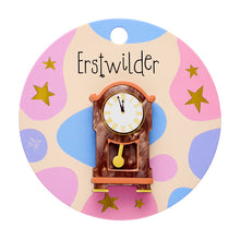 Load image into Gallery viewer, Clock Simplified Mini Brooch - Erstwilder x Pete Cromer 'Fairy Tales' Part 2