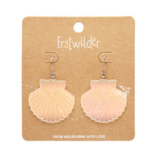 Load image into Gallery viewer, Iridescent Sea Shell Drop Earrings - Erstwilder x Pete Cromer &#39;Fairy Tales&#39;