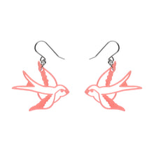Load image into Gallery viewer, Pink Swallow Drop Earrings - Erstwilder Fan Favourites 2026