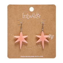 Load image into Gallery viewer, Pink North Star Drop Earrings - Erstwilder Fan Favourites 2026