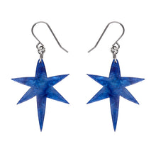 Load image into Gallery viewer, Blue North Star Drop Earrings - Erstwilder Fan Favourites 2026