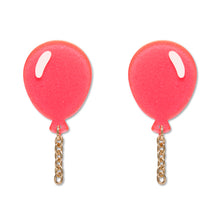 Load image into Gallery viewer, Pink Balloons Drop Earrings - Erstwilder Celebrations