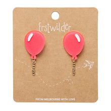 Load image into Gallery viewer, Pink Balloons Drop Earrings - Erstwilder Celebrations