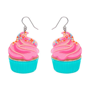 Iced Cupcake Drop Earrings - Erstwilder x Katherine Sabbath