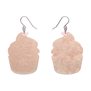 Iced Cupcake Drop Earrings - Erstwilder x Katherine Sabbath