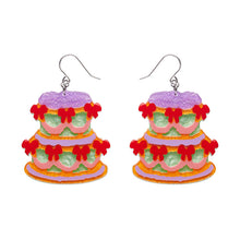 Load image into Gallery viewer, Vintage Dreams Showstopper Cake Drop Earrings - Erstwilder x Katherine Sabbath