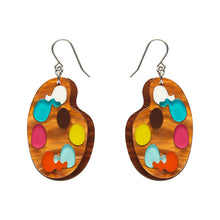 Load image into Gallery viewer, In Living Colour Drop Earrings - Erstwilder Arts &amp; Crafts