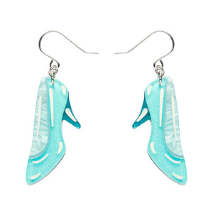 If the Shoe Fits Drop Earrings - Erstwilder x Pete Cromer 'Fairy Tales'