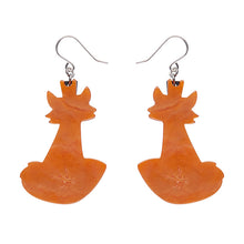 Load image into Gallery viewer, Felix the Fox Drop Earrings - Erstwilder London Calling