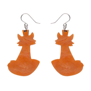 Felix the Fox Drop Earrings - Erstwilder London Calling