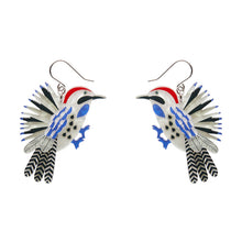 Load image into Gallery viewer, Wondrous Woodpecker Drop Earrings - Erstwilder x Jocelyn Proust