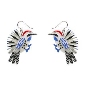 Wondrous Woodpecker Drop Earrings - Erstwilder x Jocelyn Proust