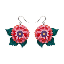 Load image into Gallery viewer, Dazzling Dahlia Drop Earrings - Erstwilder x Jocelyn Proust