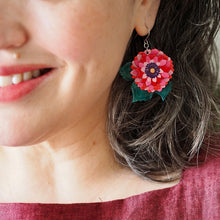 Load image into Gallery viewer, Dazzling Dahlia Drop Earrings - Erstwilder x Jocelyn Proust