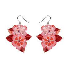 Load image into Gallery viewer, Halcyon Hibiscus Drop Earrings - Erstwilder x Jocelyn Proust