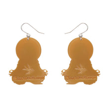 Load image into Gallery viewer, The Yoga Chick Drop Earrings - Erstwilder x Lucia Heffernan