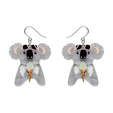 Load image into Gallery viewer, The Sweetest Koala Drop Earrings - Erstwilder x Lucia Heffernan