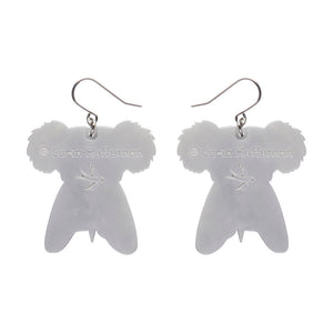 The Sweetest Koala Drop Earrings - Erstwilder x Lucia Heffernan