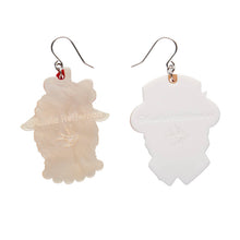 Load image into Gallery viewer, The Enamoured Alpacas Drop Earrings - Erstwilder x Lucia Heffernan