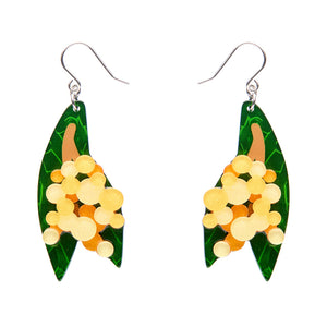 Golden Wattle Earrings - Erstwilder Australiana 2025