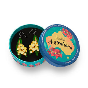 Golden Wattle Earrings - Erstwilder Australiana 2025