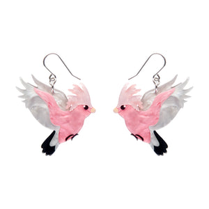 Gertie the Galah Earrings - Erstwilder Australiana 2025