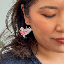 Load image into Gallery viewer, Gertie the Galah Earrings - Erstwilder Australiana 2025