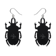 Load image into Gallery viewer, Ruby the Rainbow Stag Beetle Earrings - Erstwilder Australiana 2025