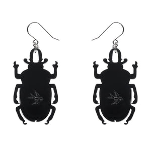 Ruby the Rainbow Stag Beetle Earrings - Erstwilder Australiana 2025