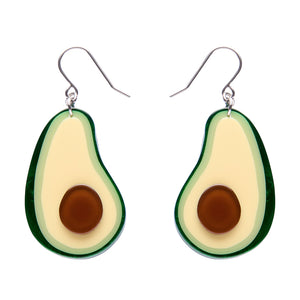 Avocado Affair Drop Earrings - Erstwilder In Praise Of Veg