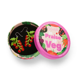 Vine & Dandy Drop Earrings - Erstwilder In Praise Of Veg