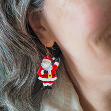 Load image into Gallery viewer, Santa’s Surprise Drop Earrings - Erstwilder Merry Menagerie