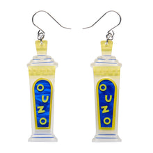 Load image into Gallery viewer, Opa! Ouzo Drop Earrings - Erstwilder A Greek Odyssey