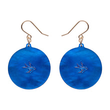 Load image into Gallery viewer, Evil Eye Amulet Drop Earrings - Erstwilder A Greek Odyssey