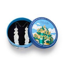 Load image into Gallery viewer, Marble Muse Drop Earrings - Erstwilder A Greek Odyssey