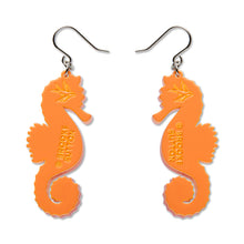 Load image into Gallery viewer, Kuu Wanana (Seahorse) Drop Earrings - Erstwilder x Brooke Sutton
