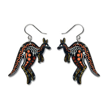 Load image into Gallery viewer, Matjumpa Ritjinguthinha (Kangaroo) Drop Earrings - Erstwilder x Brooke Sutton